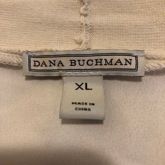 🌸 Dana Buchman Floral Drape Cardigan XL – Vintage-Inspired Soft Layering Piece - Picture 5 of 15